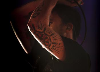 live music photography circa survive at the loft in east lansing anthony green